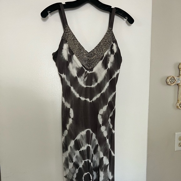 Tye Die Maxi Dress with embellishments - Picture 1 of 4